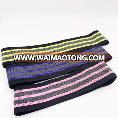 Elastic hip circle resistance band set